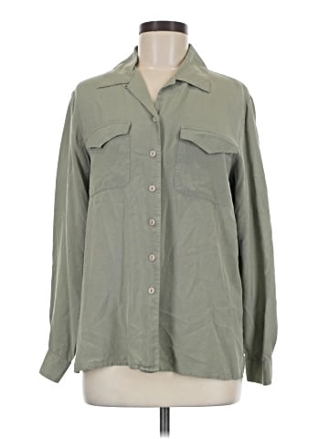 Anna and Frank Long Sleeve Button-Down Shirt (view 1)
