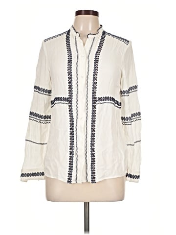 Reiss Long Sleeve Blouse (view 1)