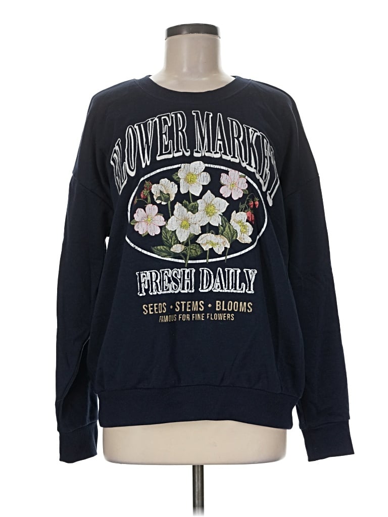 Pre-owned No Boundaries Sweatshirt In Blue