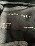 Zara Basic Black Coat Size S - photo 6