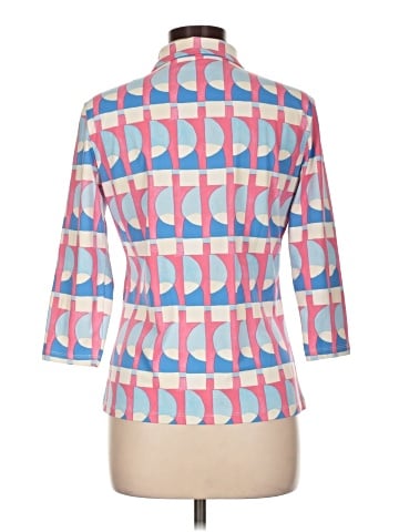 J. McLaughlin 3/4 Sleeve Button-Down Shirt (view 2)