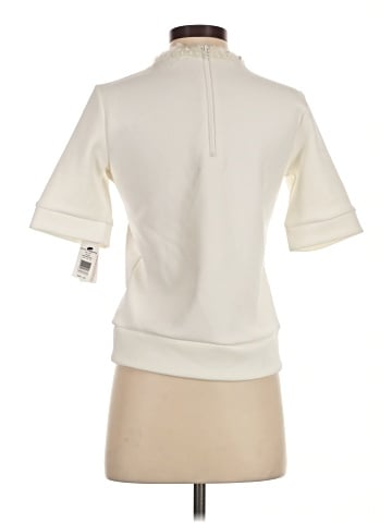 Pink Tartan 3/4 Sleeve Top (view 2)