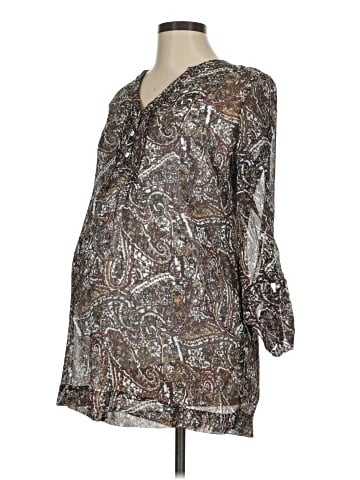 A Pea in the Pod 3/4 Sleeve Blouse (view 1)