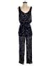 Zara Basic 100% Polyester Stars Blue Jumpsuit Size M - photo 1