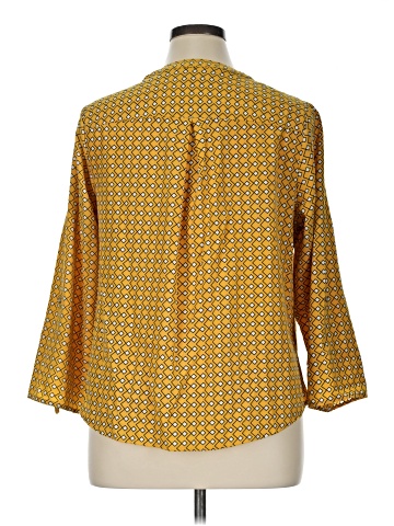 Notations 3/4 Sleeve Blouse (view 2)