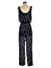 Zara Basic 100% Polyester Stars Blue Jumpsuit Size M - photo 2