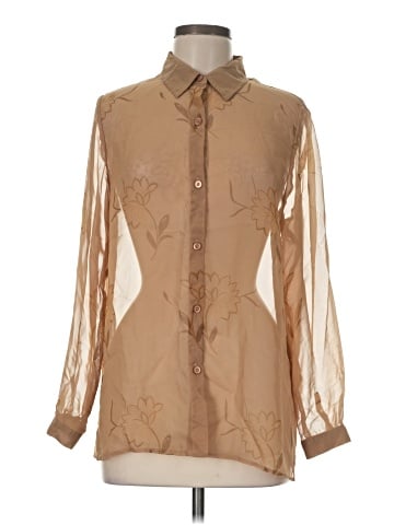 JM Collection Long Sleeve Blouse (view 1)