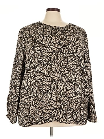Nic + Zoe Long Sleeve Blouse (view 1)