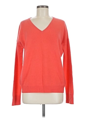 White + Warren Cashmere Pullover Sweater (view 1)