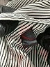 Express Design Studio Chevron-herringbone Gray 3/4 Sleeve Button-Down Shirt Size S - photo 8