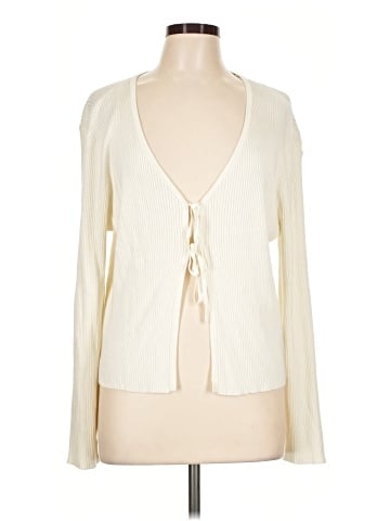 Aqua Long Sleeve Blouse (view 1)
