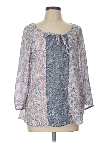 Como Vintage 3/4 Sleeve Blouse (view 1)