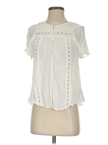 Amuse Society Short Sleeve Blouse (view 1)