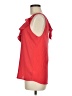 Express 100% Polyester Red Sleeveless Blouse Size M - photo 5