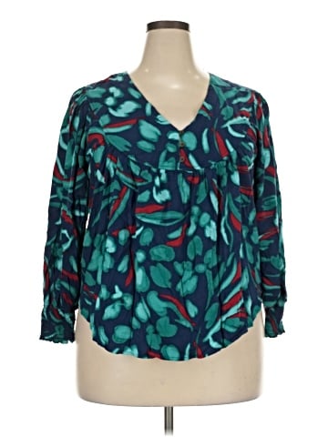 Westbound 3/4 Sleeve Blouse (view 1)
