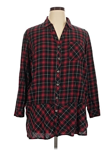 J.Jill 3/4 Sleeve Button-Down Shirt (view 1)