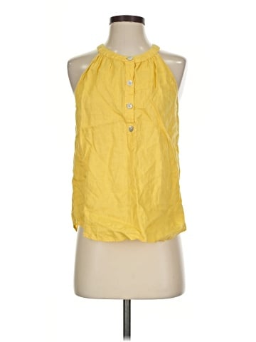 Kensie Sleeveless Button-Down Shirt (view 1)