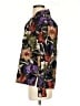 Chico's Design 100% Silk Floral Black Jacket Size Sm (0) - photo 5
