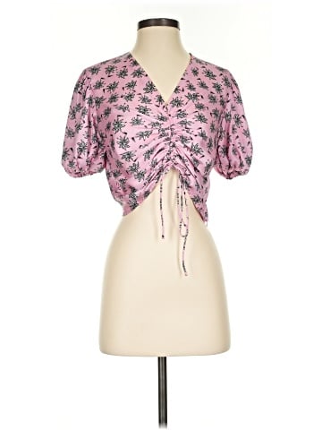 Maje Short Sleeve Blouse (view 1)