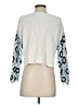 Altar'd State Floral White Pullover Sweater Size XXS - photo 2