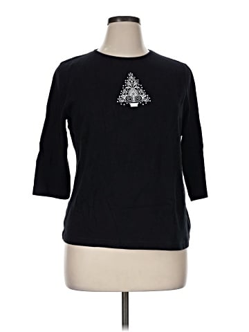 Karen Scott 3/4 Sleeve T-Shirt (view 1)