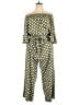 Assorted Brands 100% Polyester Polka Dots Green Jumpsuit Size XL - photo 1