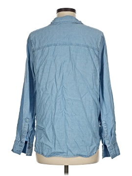 CALVIN KLEIN JEANS Long Sleeve Button-Down Shirt (view 2)