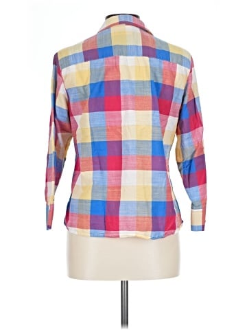 Foxcroft 3/4 Sleeve Button-Down Shirt (view 2)
