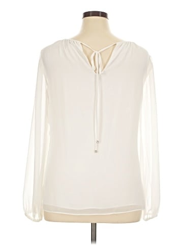 White House Black Market Long Sleeve Blouse (view 2)