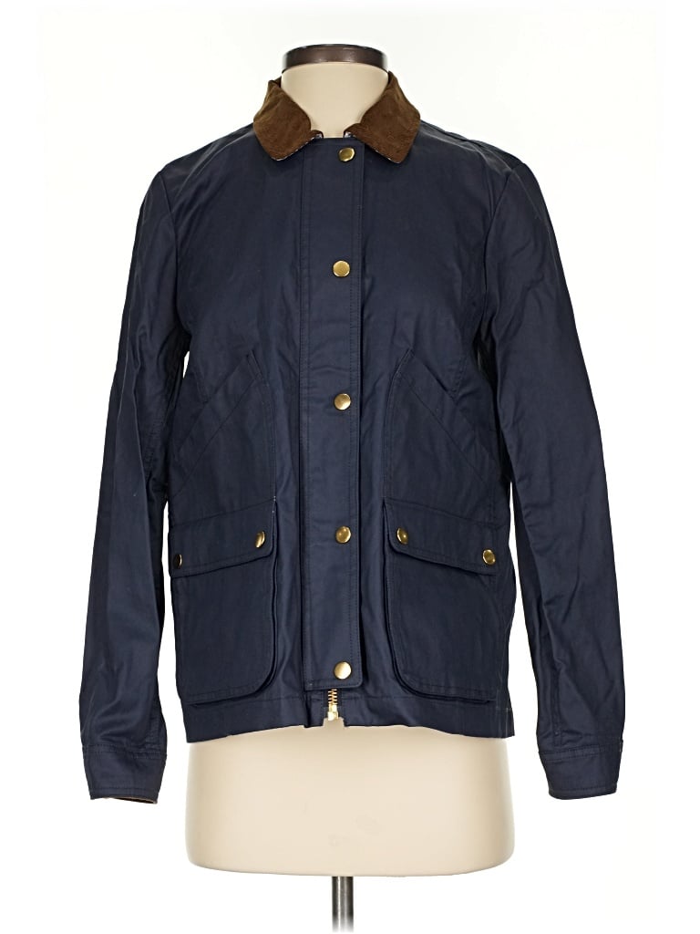 Pre-owned Jcrew Jacket In Blue
