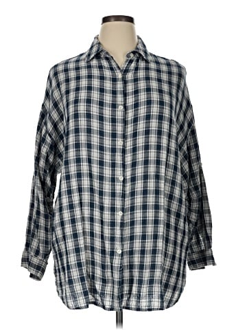 Max Studio Long Sleeve Button-Down Shirt (view 1)