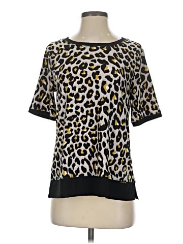 Anne Klein Short Sleeve Blouse (view 1)