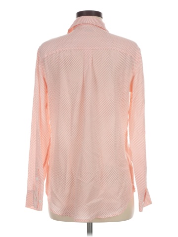 Equipment Long Sleeve Silk Top (view 2)