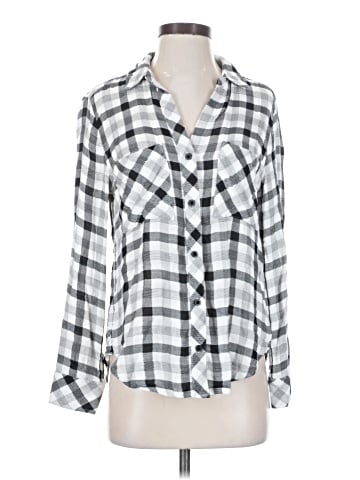 Cloth & Stone 3/4 Sleeve Button-Down Shirt (view 1)