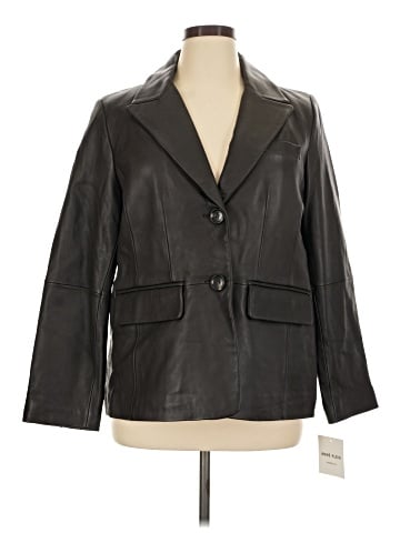 Anne Klein Leather Jacket (view 1)