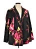 Torrid Floral Black Blazer Size 1X Plus (1) - photo 1
