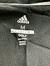 Adidas 100% Polyester Solid Black Track Jacket Size M - photo 6