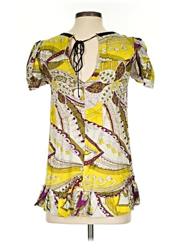 VOOM by Joy Han Short Sleeve Blouse (view 2)