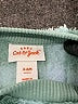 Cat & Jack 100% Recycled Polyester Checkered-gingham Green Pullover Sweater Size 3-6 mo - photo 3
