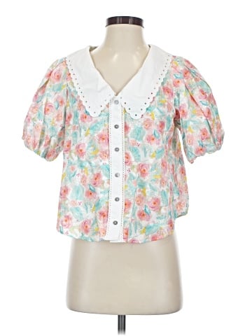 Entro Short Sleeve Blouse (view 1)