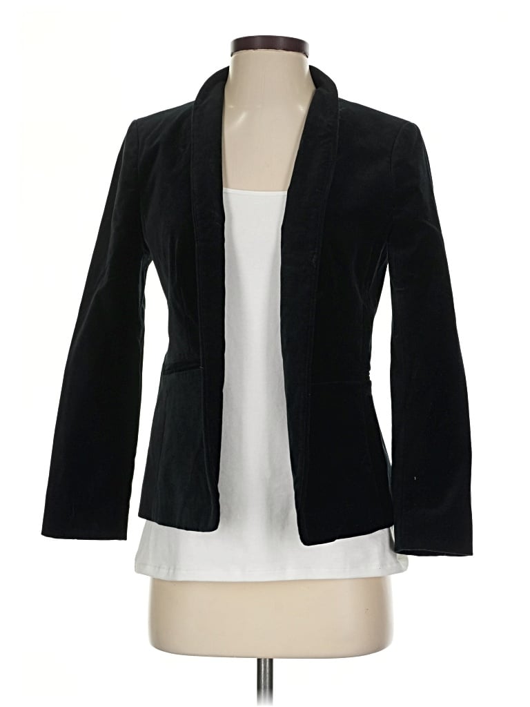 Pre-owned Jcrew Blazer Jacket In Black