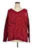 Athleta Paisley Red Pullover Sweater Size 2X - photo 1