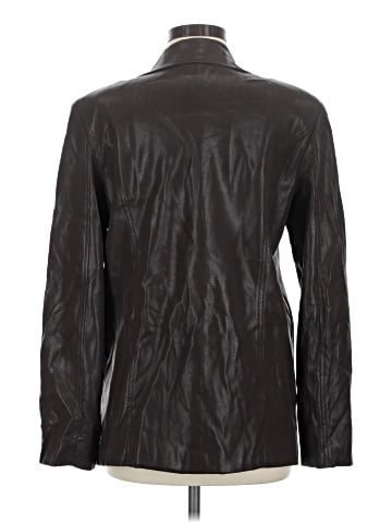 Shein Faux Leather Jacket (view 2)