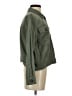 Kensie 100% Cotton Green Jacket Size S - photo 4