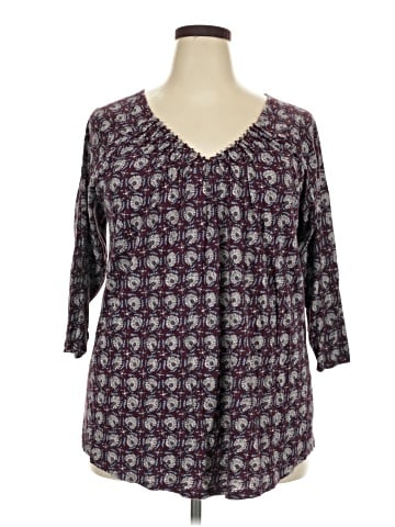 Lucky Brand 3/4 Sleeve Blouse (view 1)