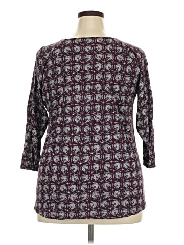 Lucky Brand 3/4 Sleeve Blouse (view 2)
