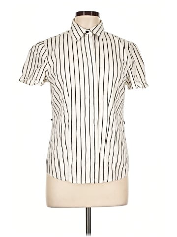 Worthington Short Sleeve Blouse (view 1)