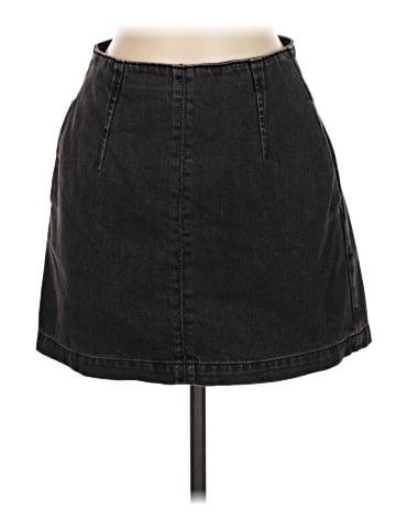 Topshop Denim Skirt (view 1)
