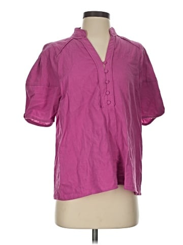 Umgee Short Sleeve Blouse (view 1)