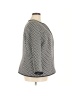 Jones Studio 100% Polyester Chevron-herringbone Gray Blazer Size 20 - photo 4